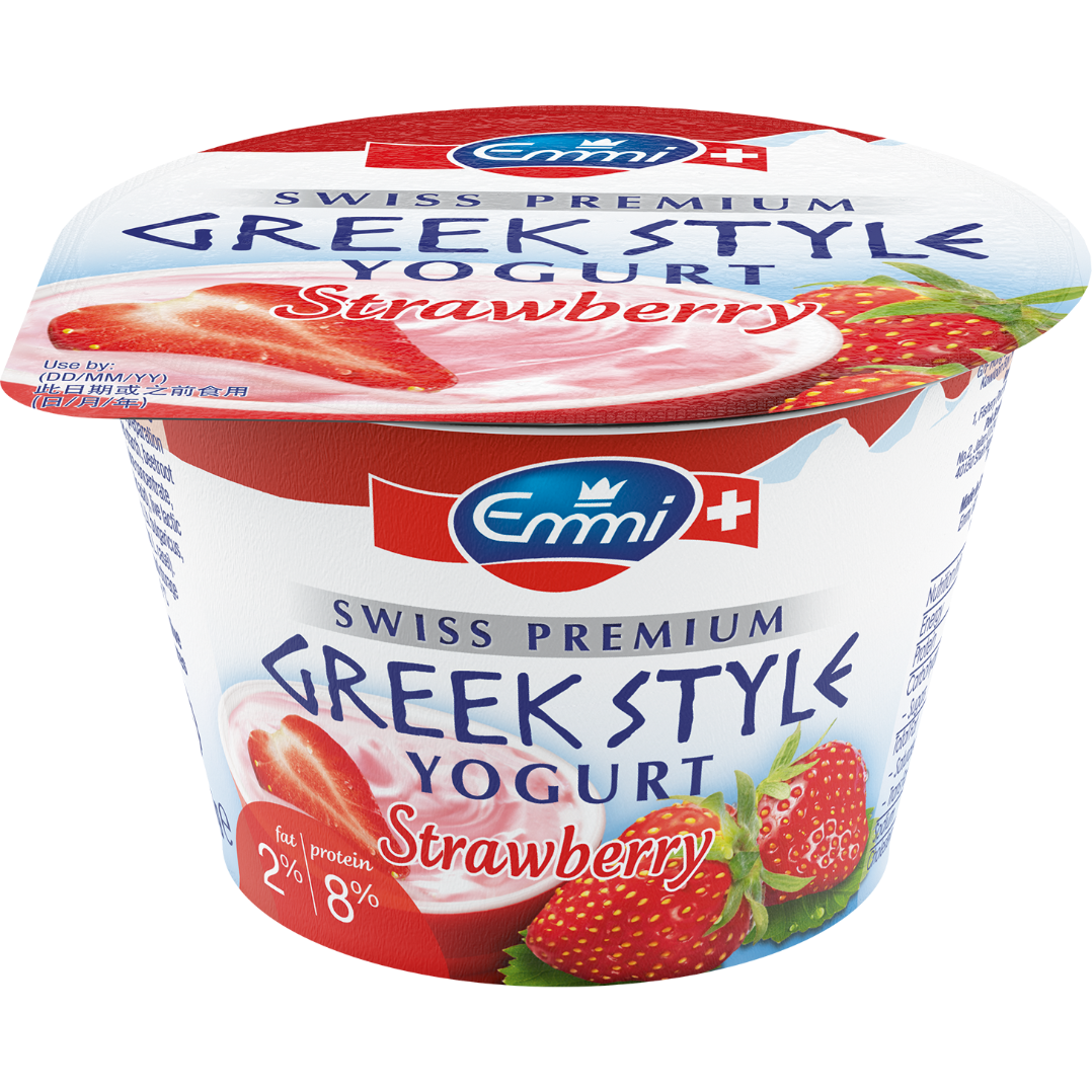 Emmi Swiss Premium Greek Style Yogurt Strawberry 2 150g Emmi Asia