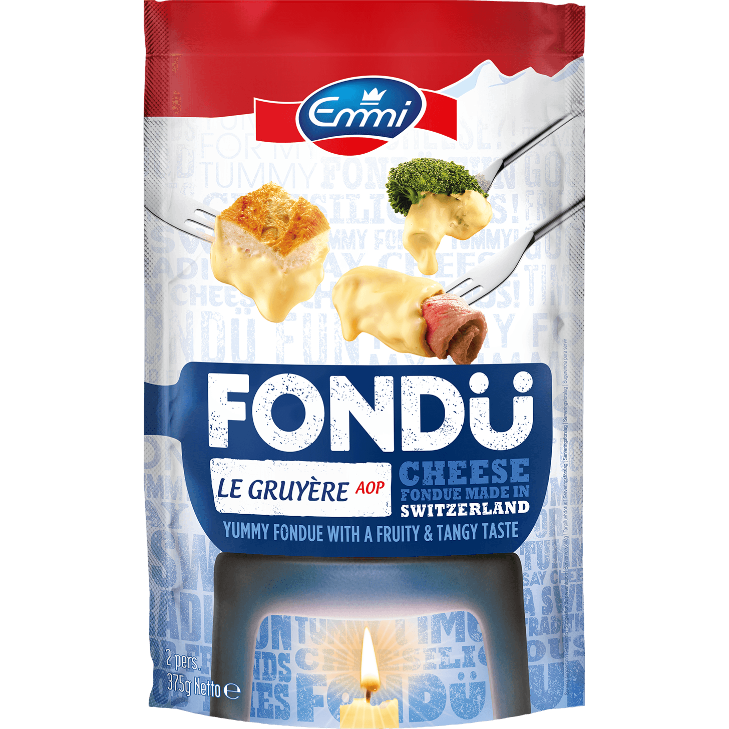 Emmi Fondü Gruyère Emmi Benelux