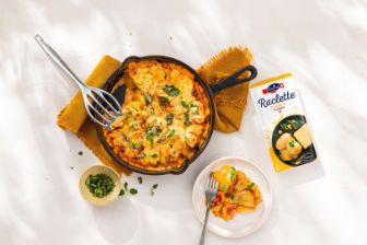 raclette en chorizo gratin - 3840x2160px