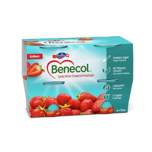 Benecol Jogurt Erdbeere 4x115g