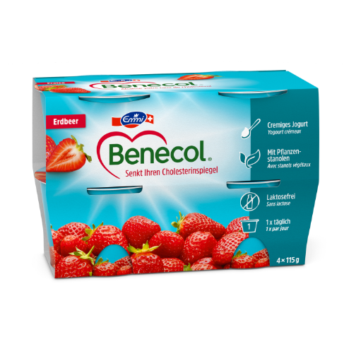 Emmi Benecol Erdbeer Jogurt 4x115g_3