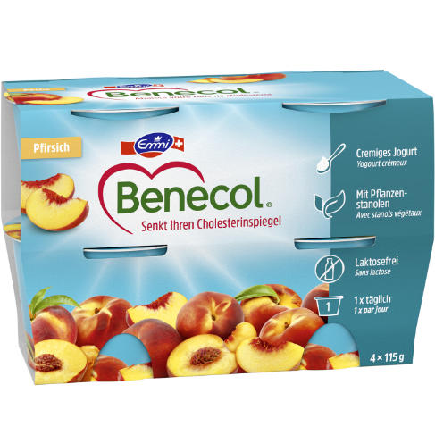 Emmi Benecol Pfirsich Jogurt 4x115g_4