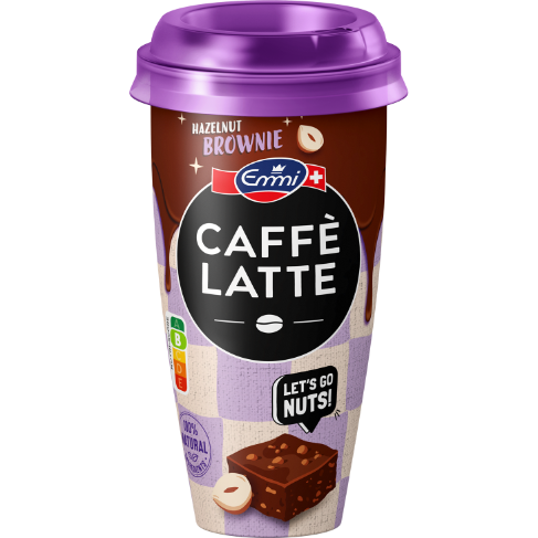 Emmi CAFFÈ LATTE Hazelnut Brownie 230ml inkl. Nutri-Score