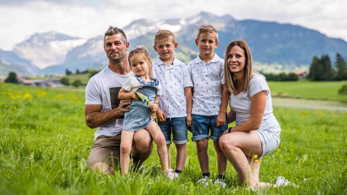 Berger Bio-Hof_Berger_Aeschi b Spiez_Familie 2