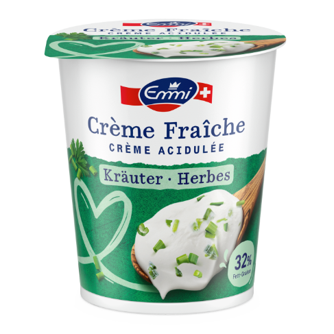 Emmi Suisse Crème Fraîche Kräuter 180g Becher