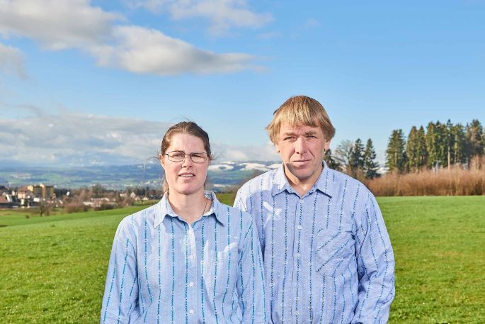 Neuweid, Barbara und Josef Odermatt-Bannwart, Aesch b. Birmensdorf_Portrait